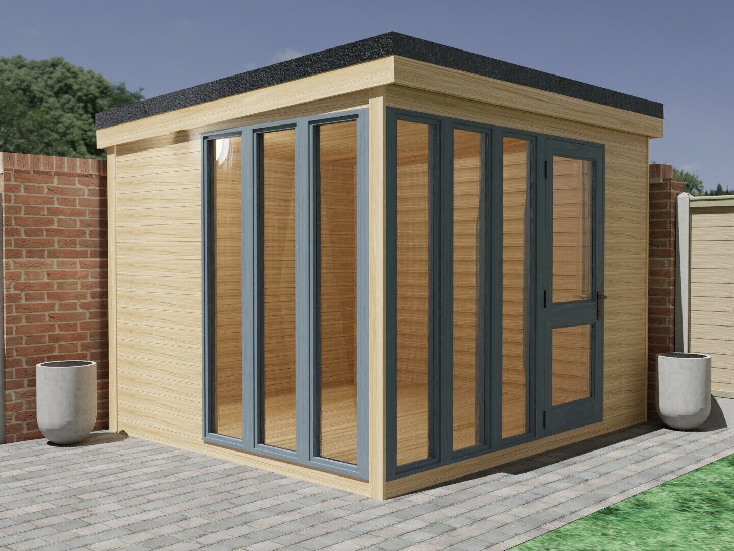 Garden Gym 3.1mx2.8m Summer House Cabin Office (Build Plans Only No Materials)
