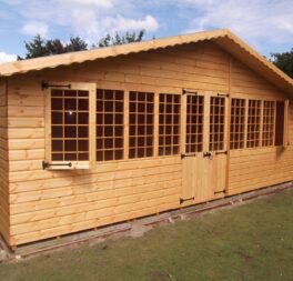 20 x 10 SUPREME SUMMER HOUSE  WOODEN SHED LOG CABIN HIGH QUALITY GRADED TIMBER