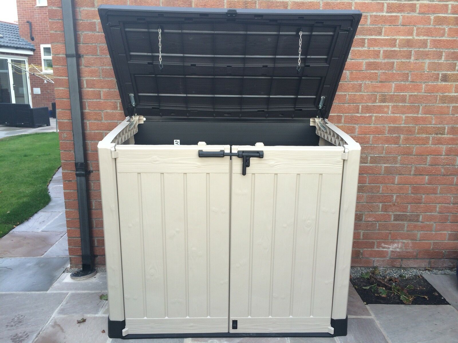 Keter Store It Out Max XL Plastic Garden Storage Unit Shed Full 2 Year Guarantee