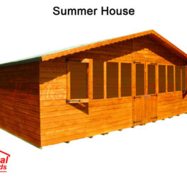 SUPREME SUMMER HOUSE LOG CABIN SHED TOP QUALITY GRADED WOODEN TIMBER