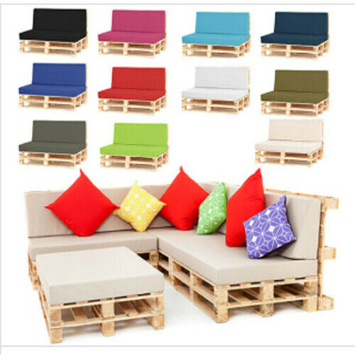 Pallet Seating Garden Furniture DIY Foam Cushions with Water Resistant Covers