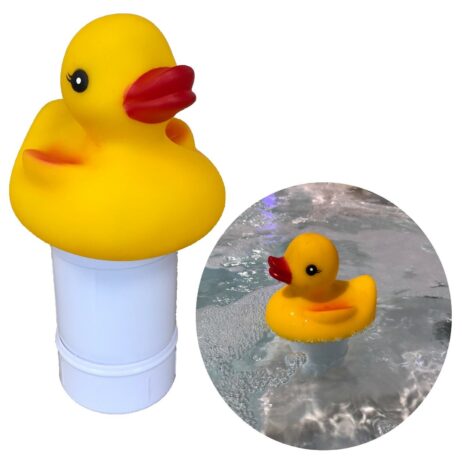 Bromine or Chlorine Cool Hot Tub Duck Tablet Dispenser Spa Swimming Pools Float