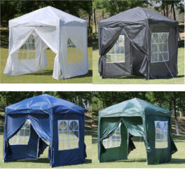 2X2m 3X3m Pop-up Gazebo Waterproof Marquee Canopy Outdoor Garden Tent Pergolas