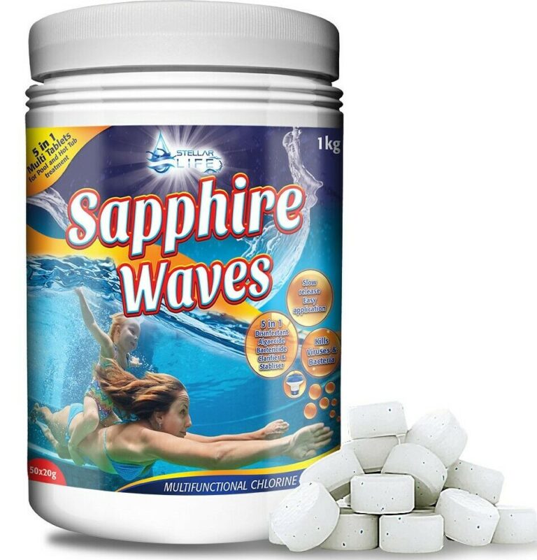 MULTI FUNCTION 5in1 CHLORINE TABLETS for Hot Tub Lay Z Spa Swimming