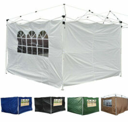 3m Gazebo Replacement Exchangeable Side Panel Wall Panels Panel Walls W/ Window