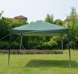 3x3m Pop Up Gazebo Marquee Canopy Waterproof Outdoor Garden Wedding Party Green