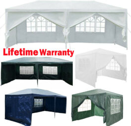 3x3 3x4 3x6m Party Tent Sides Marquee Gazebo Garden Canopy Waterproof Heavy Duty