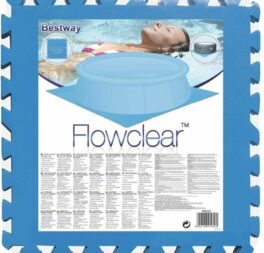 Bestway/ Lay Z Spa Pool and Spa Blue Floor Protector - 8 of 20" x 20" mats