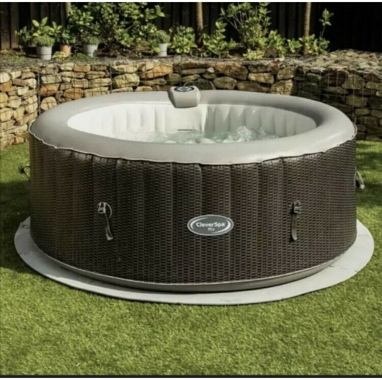 Cleverspa Mia 46 Person Hot Tub like LAZY SPA Summer Houses,Cheap Corner Summerhouse Sale