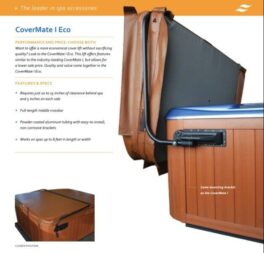 Hot Tub Cover Lifter, Cover valet cover EX Premium - Easy To Install, Lid Lift
