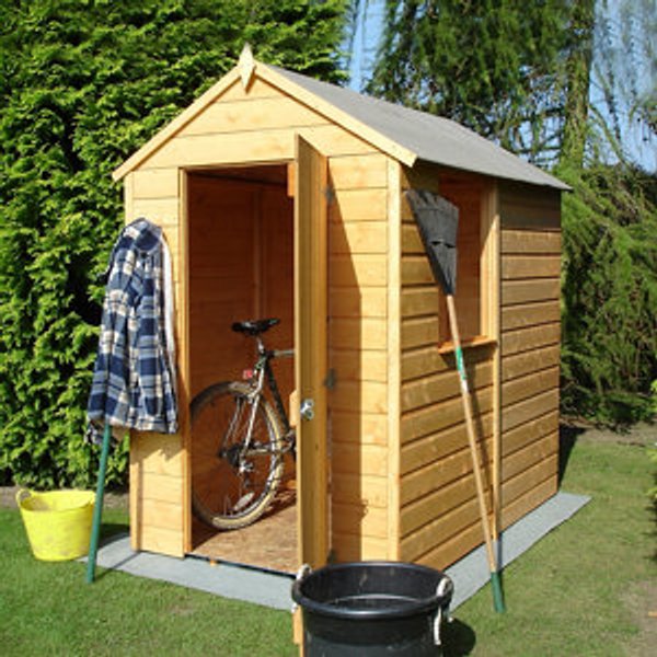 Blooma 6x4 Apex Shiplap Wooden Shed