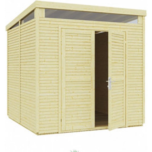 Rowlinson Paramount Buildings 8x8 Pent Tongue & groove Wooden Shed