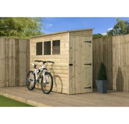 3 Ft. W x 8 Ft. D Shiplap Pent Wooden Shed