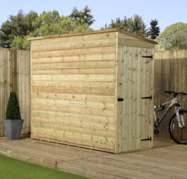 3 Ft. W x 8 Ft. D Shiplap Pent Wooden Shed