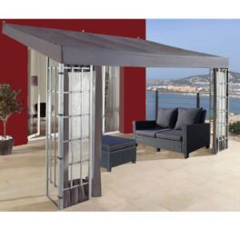 4m x 3m Steel Permanent Gazebo