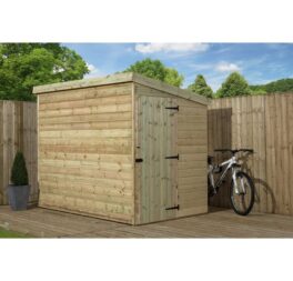 5 Ft. W x 7 Ft. D Shiplap Pent Wooden Shed