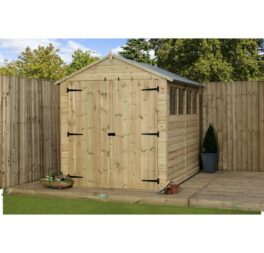 6 Ft. W x 12 Ft. D Shiplap Wooden Shed