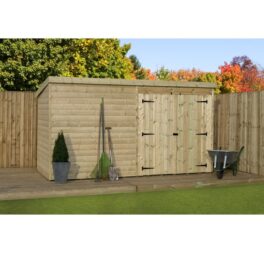 9 Ft. W x 7 Ft. D Shiplap Pent Wooden Shed
