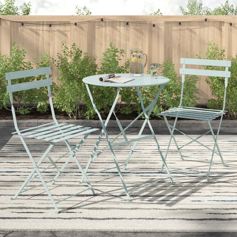 Amsterdam Round 2 - Person 60Cm Long Bistro Set