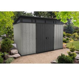 Artisan 11 ft. W x 7 ft. D Plastic Garden Shed