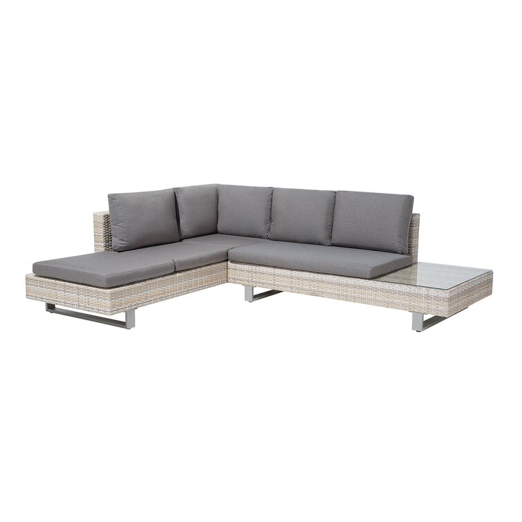 Bromborough 5 Seater Rattan Corner Sofa Set