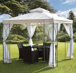 Carone 2.5m x 2.5m Steel Patio Gazebo