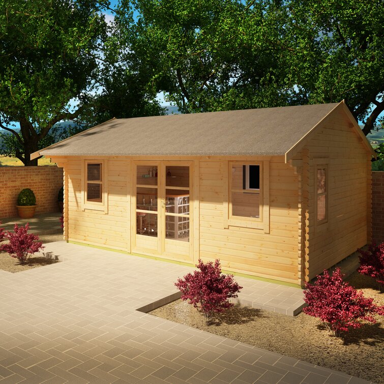 Dorsey 14 x 12 Ft. Tongue and Groove Log Cabin