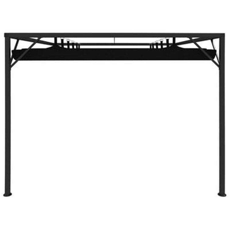 Garden Patio Awning Sun Shade Canopy Wall Gazebo