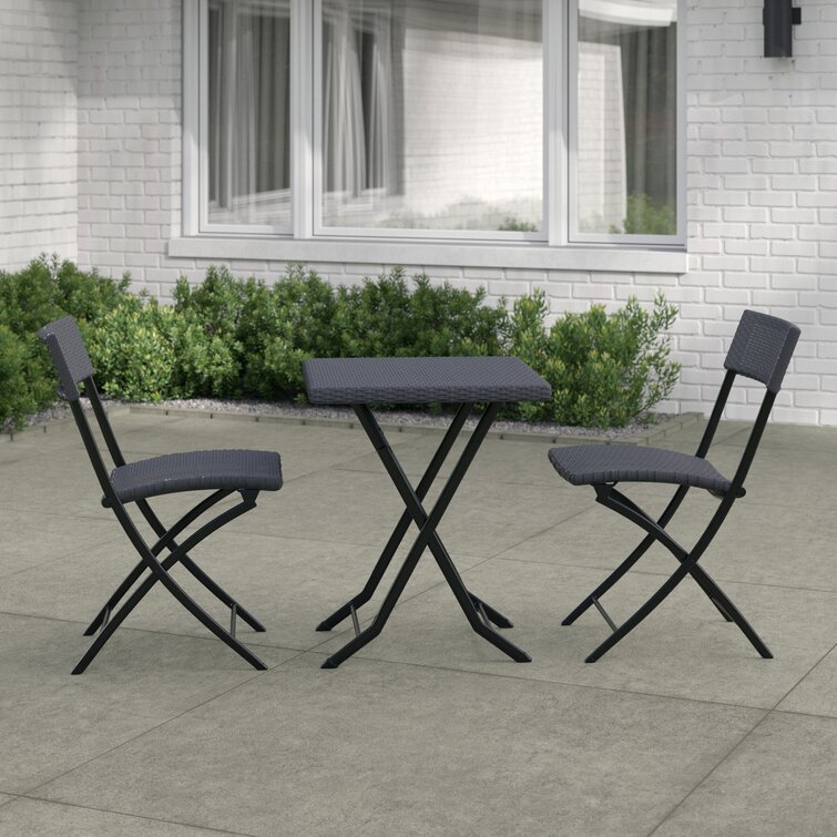 Glouscester Square 2 - Person 60Cm Long Bistro Set