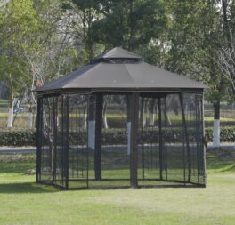 Kanses 3m x 3m Steel Patio Gazebo