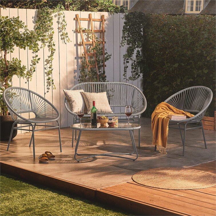 Margeaux 4 Seater Rattan Sofa Set
