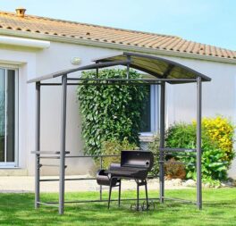 Milanna 6m x 4m Metal BBQ Gazebo