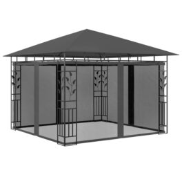 Mricle 118" x 118" Steel Patio Gazebo