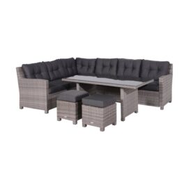 Odion 7 Seater Rattan Corner Sofa Set