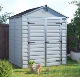 Sanremo 6 ft. W x 5 ft. D Plastic Garden Shed