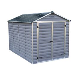 Skylight 6 Ft. W x 10 Ft. D Apex Polycarbonate Shed