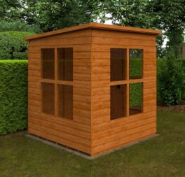 Tiger 6 Ft. W x 6 Ft. D Shiplap Pent Wooden Shed