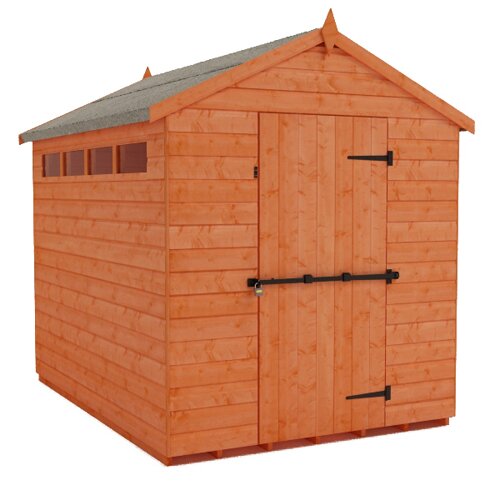 Tiger 8 Ft. W x 12 Ft. D Tongue and Groove Apex Wooden Shed