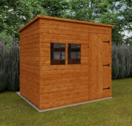 Tiger 8 Ft. W x 6 Ft. D Shiplap Pent Wooden Shed