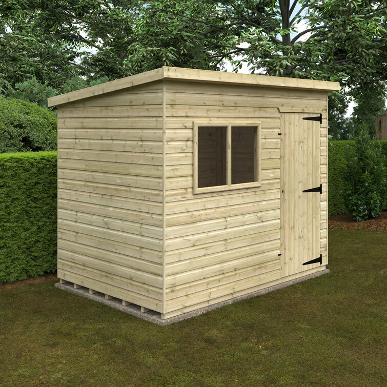 Tiger 9 Ft. W x 6 Ft. D Shiplap Pent Wooden Shed