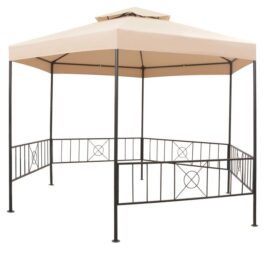 Treyvon 3m x 2.5m Steel Patio Gazebo