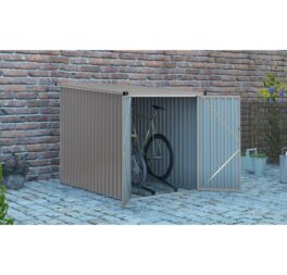 Velo 5 ft. W x 7 ft. D Metal Bike Shed