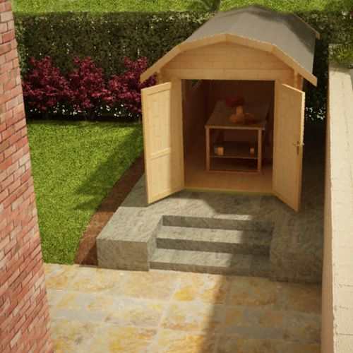 The Alpha Barn | 28mm Log Cabin - Image 3