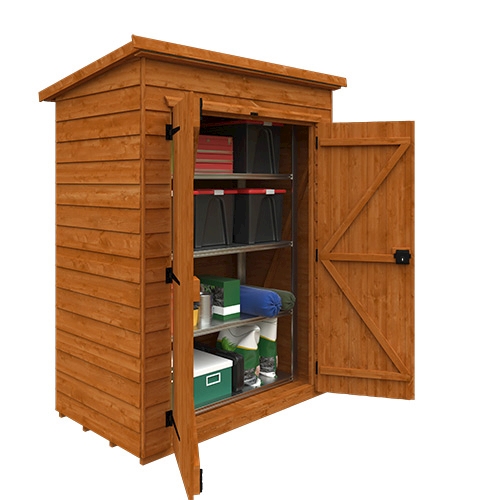 Tiger Overlap Double Toolshed