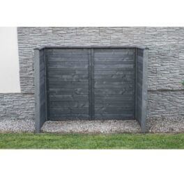 Annabelle Wooden Double Bin Store