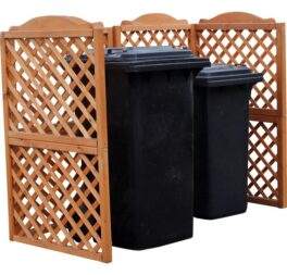 Cecina Wooden Bin Store