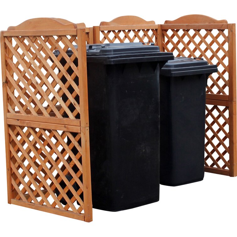 Cecina Wooden Bin Store
