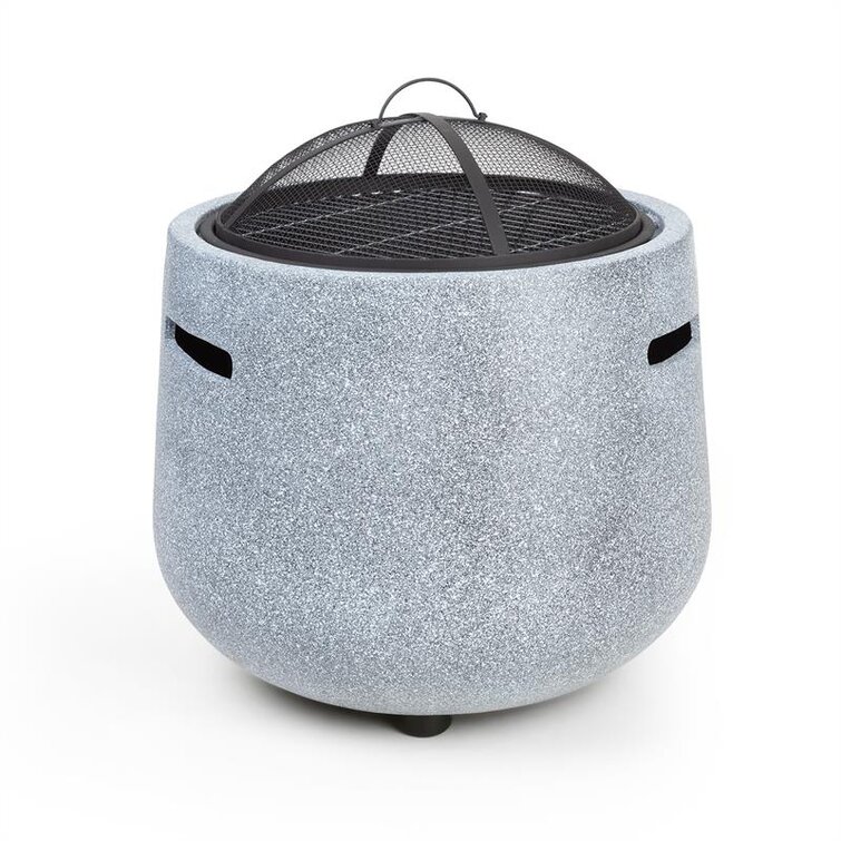 Evora Stone Charcoal and Wood Burning Fire Pit