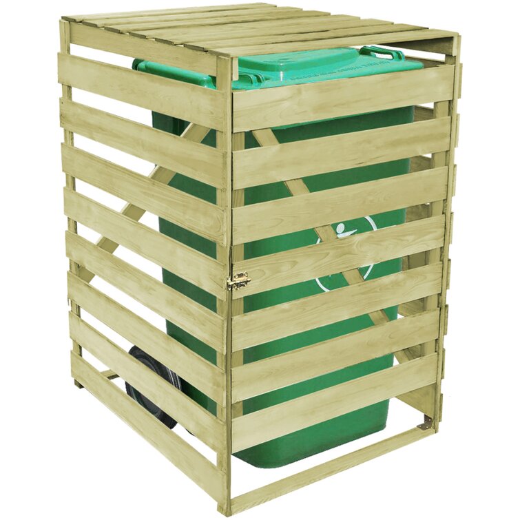 Impregnated Wooden Single Bin Store