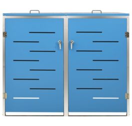 Metal Double Bin Store